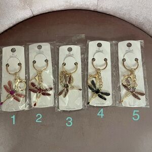 1 Dragonfly Keychain